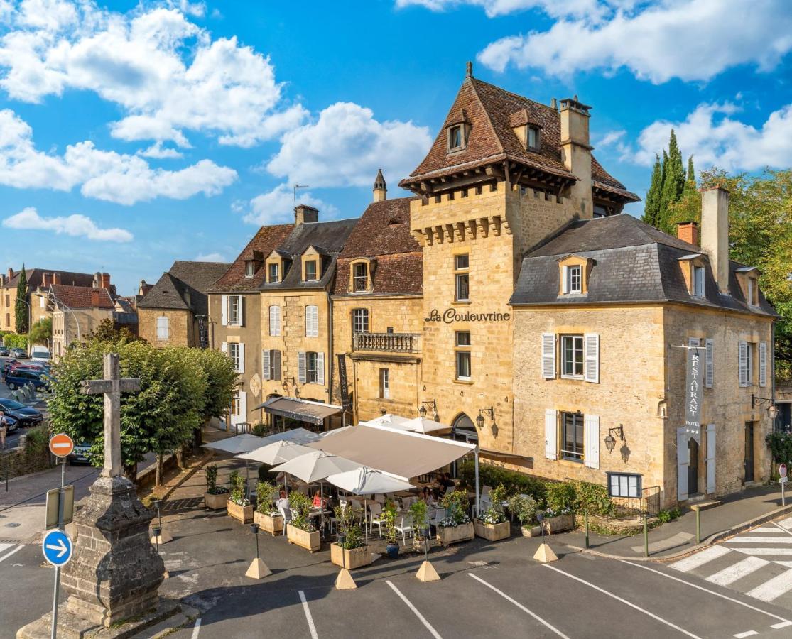 Hotel La Couleuvrine Sarlat Centre Ville Exterior foto